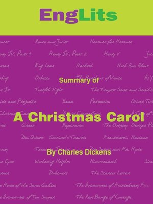 cover image of EngLits: A Christmas Carol